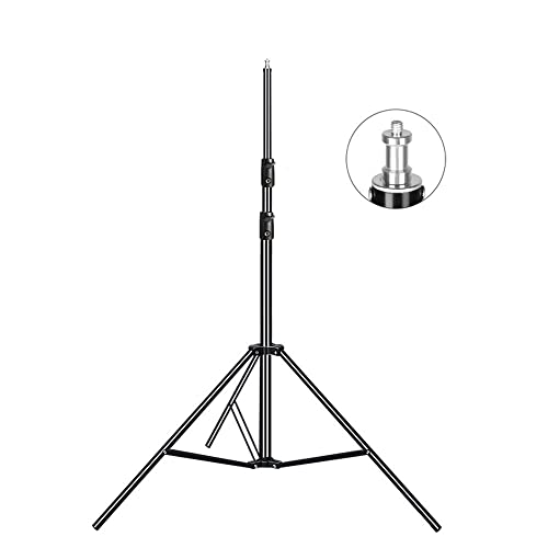 Discount 80% Spring Cushioned Light Stand Heavy Duty Light Stand Photography Stand 8.5ft/2.6m Photography Lighting Tripod Stand Aluminum Alloy Flashes Stand Ring Light Tripod Stand for Studio, Softbox, Reflector