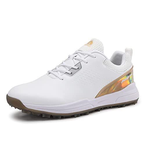 Ifrich Professional Men Golf Shoes Comfortable Spikeless...