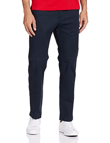 Image of Marks & Spencer Men's Regular Casual Pants (T17 6612M Green 34)
