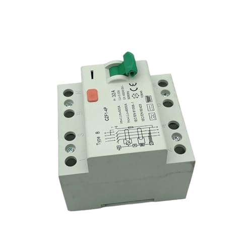 Disjoncteur Type B RCD RCCB ELCB 4P 400V 16A 30mA pour courant continu - 3