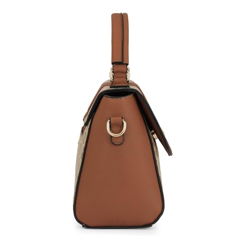 Lavie Women's Mono LL Becky Flap Satchel Bag | Satchel Handbag for Work | Ladies Purse | Stylish Shoulder Bag | Gift for Women