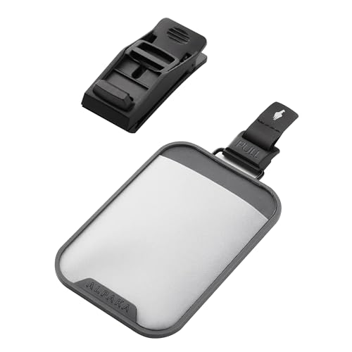 ALPAKA HUB Cardholder - Waterproof and Versatile Card Wallet - Front Pocket for ID Tag or Transport Card - Back Pocket Holds 2 to 4 Cards - Includes HUB Clip