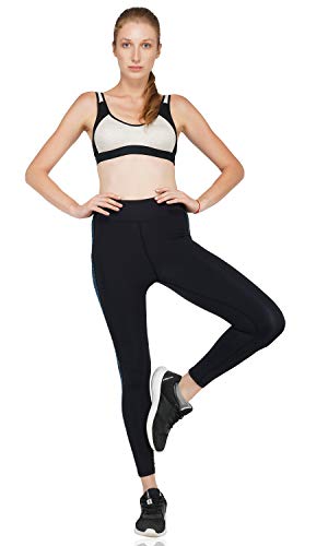 Image of NEVER LOSE Women's Fitted Fit Leggings (NLWLEGP3038-M Black M)