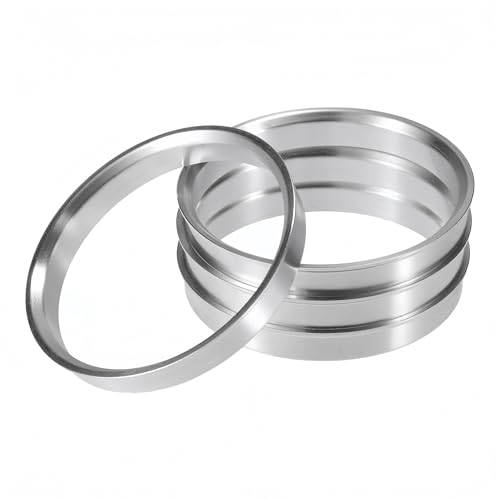 4 Uds OD 75mm a ID 54,1/56,1/60,1/64,1/67,1mm anillos de cubo coche espaciador central orificio rueda(75-57.1mm)