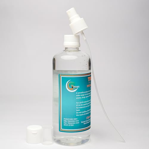 Image of Hydrogen Peroxide 3% Food Grade Cleaner for Household Cleaning, Hydroponics, Gardening & Farming Use (500 X 8 = 4000 ML)