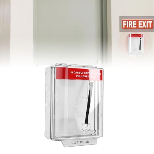Cubierta de alarma contra incendios de PC material impermeable IP67 para exterior 5
