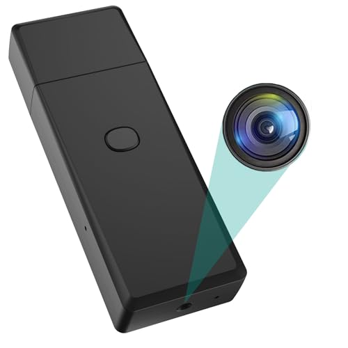 USB Caméra cachée 1080P HD Caméra Espion Cachée pour la Sécurité à Domicile Nanny cam avec Vision Nocturne et Détection de Mouvement