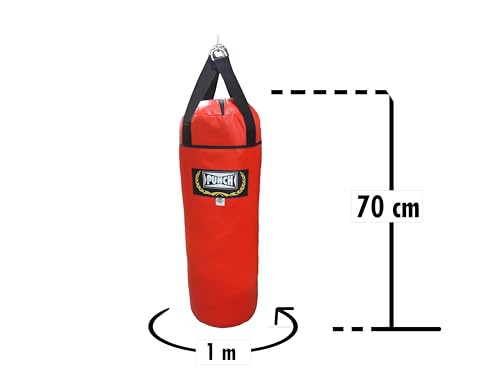 Saco De Pancada 0,70 Cm Punch Unissex 0,70 x 0,35 x 0,35 Vermelho