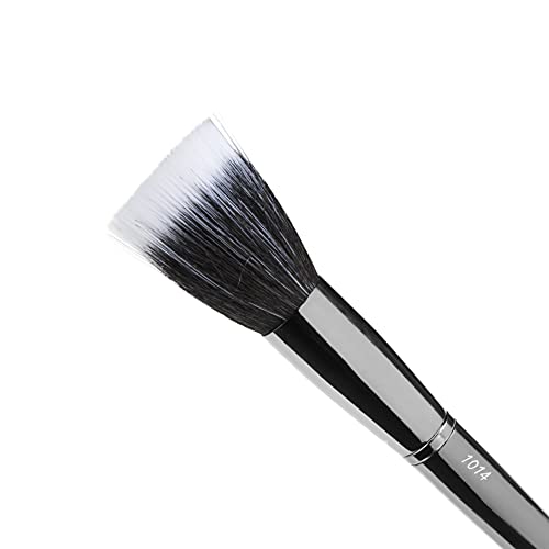 Miniatura 3 de MAIKO Luxury Grey 1014 Brocha Duo Fibra para difuminar polvos