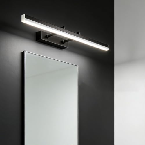 Lámpara de espejo baño LED regulable de 60cm con aplique de pared moderno para interior 7