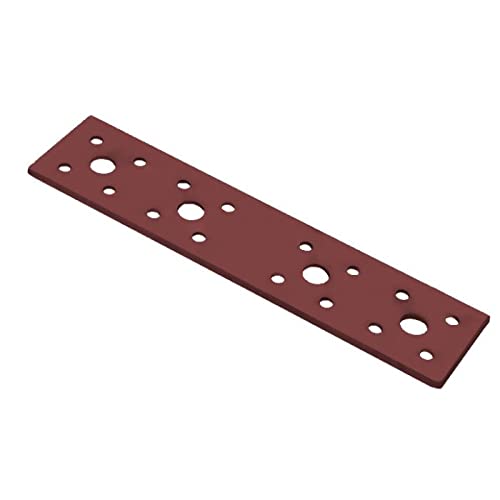 onestopdiy 100 X Bpc Heavy Duty Joining Flat Repair Plates Dual Coated 40mm X 175mm NEW