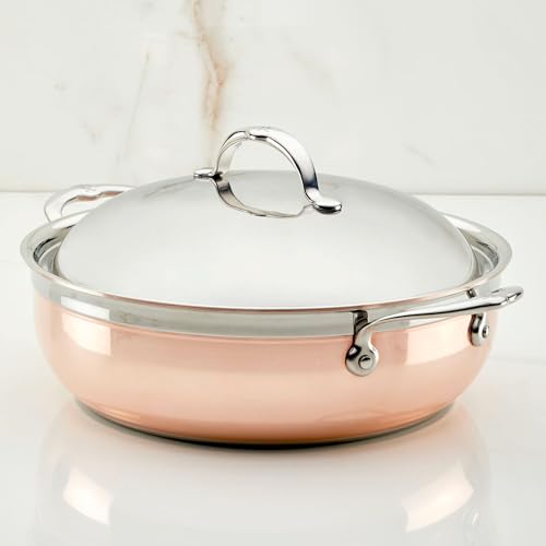 Image of Hestan - CopperBond Collection - Copper Dutch Oven, Induction Cooktop Compatible, 5-Quart