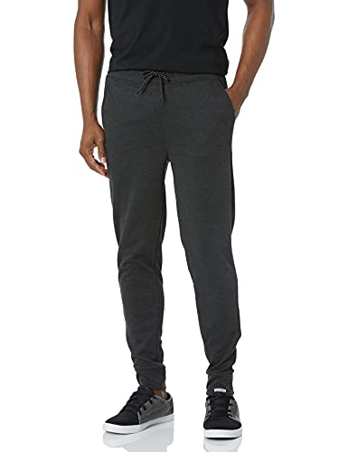 Southpole Men s Tech Jogger Fleece Pants, Heather Charcoal3, Small