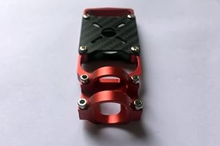 ELBFAE Drone Accessories DIY Quadcopter Frame Kit Parts Accessories 20mm 22mm 25mm Carbon Tube Metal Aluminium Alloy Motor Mount S (Color : 25mm red)