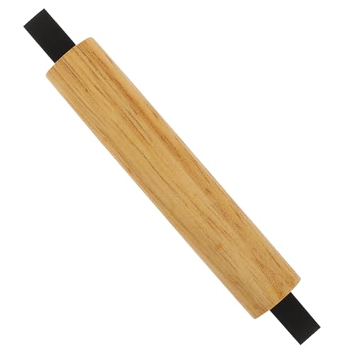 Toddmomy Tirador Minimalista para Puertas de Gabinetes de Cocina y Estanterías en Aluminio y Madera Negro 96 MM Diseño Ergonómico y Resistente