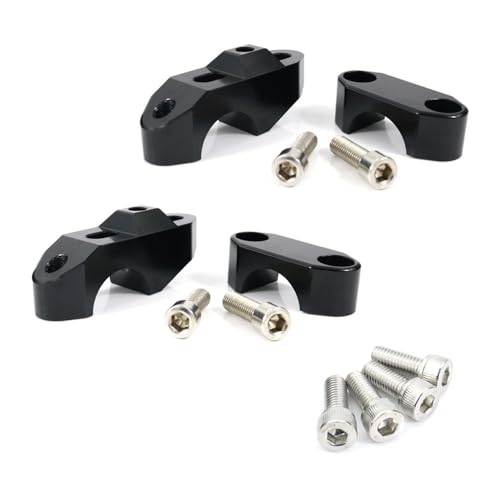 Rehausseur guidon 28 mm reculé pour Dorsoduro 900 750 pontet de rehausse