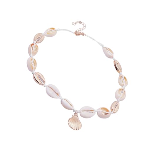 Collier de plage de mer avec pendentifs en chaîne et bracelets réglables pour femmes