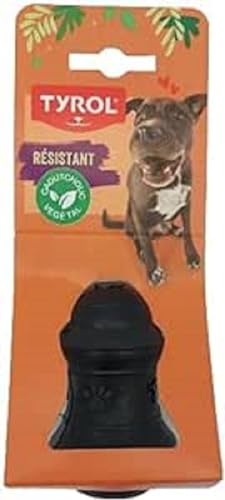 Tyrol, Dog Toy, Cronos Range, Occupation Dog Toy, Pepper, with Dog Treat Tank, Vegetable and Natural, M, 8.5 cm, Durable Toy