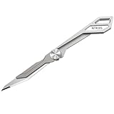 Nitecore Nitecore NTK05 Ultra Tiny Titanium Keychain Knife, Schwarz