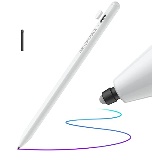 Aktiver Schreibs Eingabestift nur für iPad , mit Touch-Kurzschnitt, Magnetisch und Palm Rejection, rutschfeste Stylus Pen für iPad Pro 11/12,9 Zoll, iPad 6/7/8/9, iPad Air 3rd/4th, iPad Mini 5/6th Cover