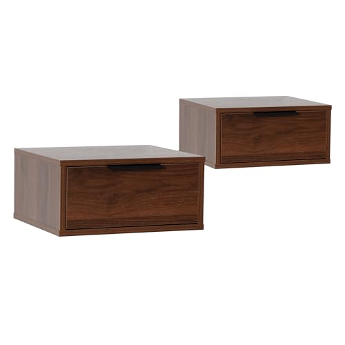 HOMN LIVING Juego 2 mesitas de Noche flotantes