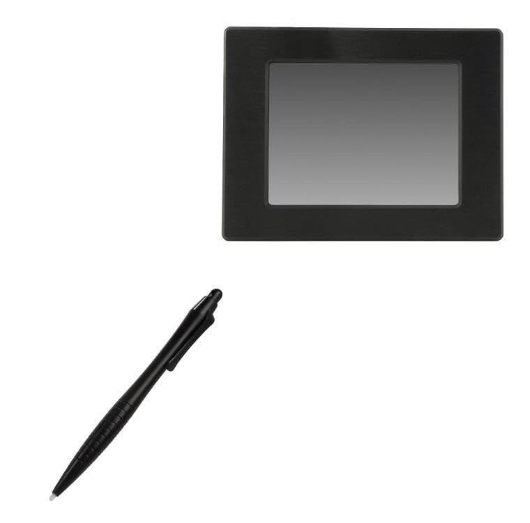 BoxWave Stylus Pen Compatible with SuperLogics SL-LCD-12AXGA-RTOUCH-WV - DirectTip Resistive Stylus, DirectTip Resistive Stylus - Jet Black
