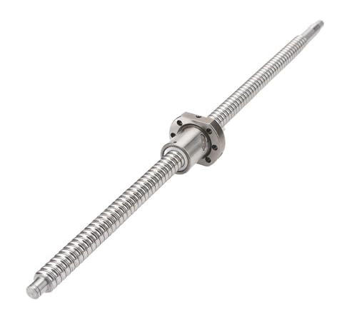 Metal Ball Screw nut Precision Ball Screw Nut Set SFU1610 Ball Screw Length 300-700mm for CNC(600mm)