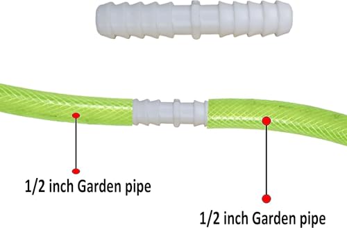 Image of ESEKSAFAR Garden tool set 1 /2 inchinch 2pc Pipe jointer & 2pc Tap connector 1 /2 inch & 3 /4 inch and 2pc SS clamp & 2pc 1inch and 2pc 1.25 inch inch Butterfly Hose Clamp (Pack of 10pc /set)