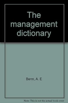 Unknown Binding The management dictionary Book