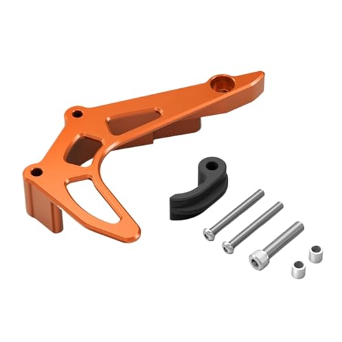 Protector de cadena evita daños en motor KTM 690 SMC R y Husqvarna 701