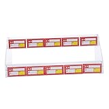 Cabilock Transparenter Zigarettenständer Mit Freistehender Halter Für Zigarettenläden Durchsichtiger Zigarettenständer