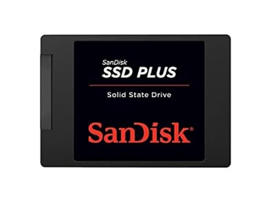 SanDisk SSD Plus 2.5" 1TB SATA III SSD Velocidad de Lectura con hasta 545 MB/s 515 MB/s de Escritura Fácil actualización para Arranque Apagado y Carga