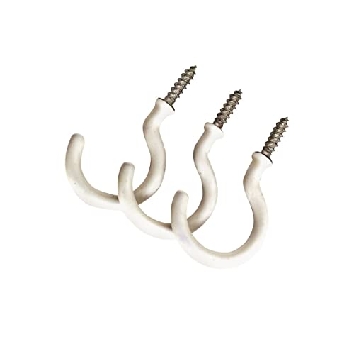 Mintcraft Gb0263L GB026 Vinyl Coated Hooks Wht