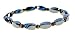 Beautiful Magnetic Black Hematite & Tiger Eye Gemstone Bracelet -Good for Healing, Increases Energy, Arthritis Pain Relief Suits Both Men & Women by PURPLE WHALE