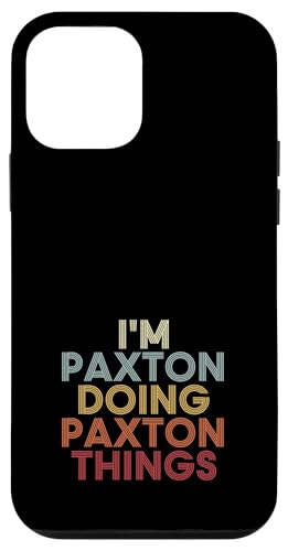Paxton Name Paxton Personalized Name First Given �X�}�z�P�[�X iPhone 12 mini �p