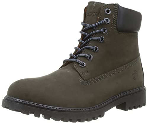 Scarponcino uomo con lacci Lumberjack River, Stivaletto Uomo, Dk Grey, 41 EU