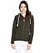 Produktbild Fjällräven Damen Övik Fleece Hoodie Jacke, Deep Forest, M