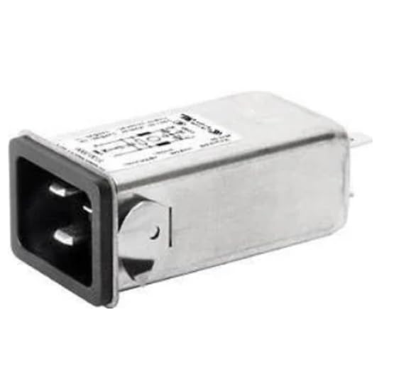 5130.2000, AC Power Entry Modules SNAP-in QC 16A STD. Front MNT. X2