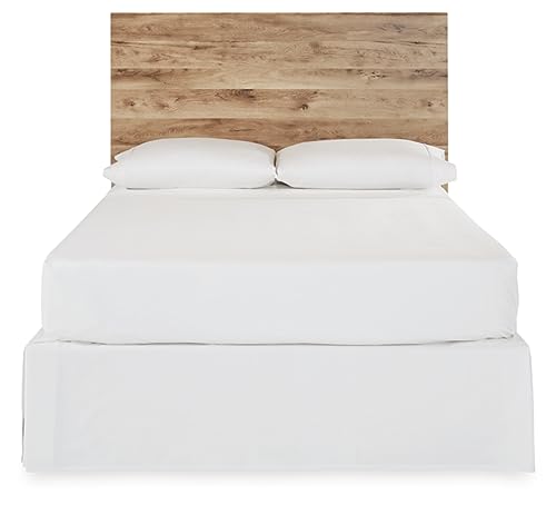 Image of Signature Design by Ashley Hyanna Full Panel Headboard, Golden Rustic