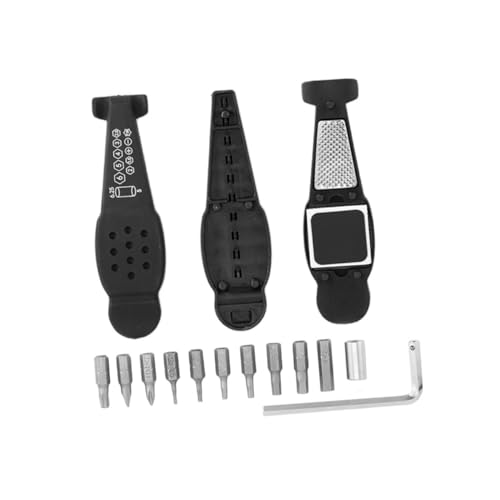 SUPVOX 1set Cycling Tire Repair Kit Multi-Function Bike Tire Fixing Tools Lightweight Portable Patch Kit Essential Repair Supplies and Replacement