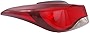 Evan-Fischer Tail Light Assembly Compatible with 2014-202016 Hyundai Elantra Outer Halogen Sedan USA Built Driver Side