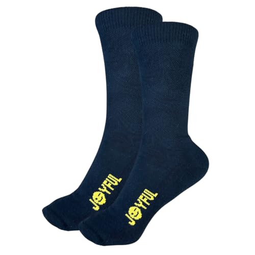 Colorful Cotton Crew Athletic Socks | Comfortable, Thick, Soft, and Supportive (3 Pack)