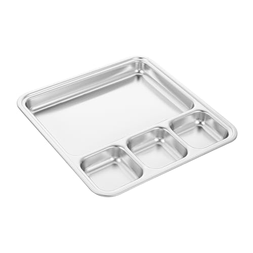SHOWERORO Bbq Plate Dumpling Plate Food Serving Plate Fall-resistant Wear-resistant