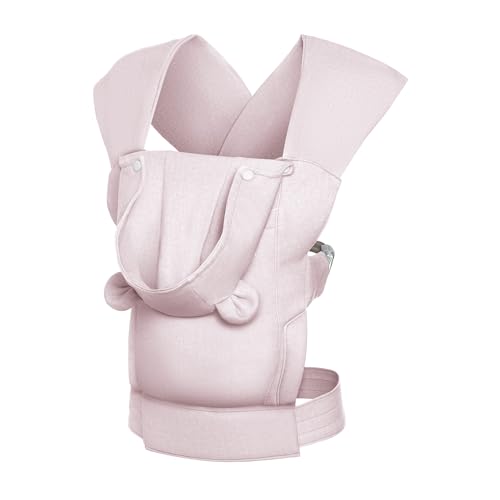 babyGap by Delta Children Legacy 3-in-1 Baby Carrier – Newborn to Toddler (Holds 7.5 to 25 lbs.), Face-in and Face-Out Baby Carrier Wrap with Lumbar Support, Ergonomic, Blush by Delta Children - Image 7