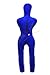 Isatech MMA Training Dummy, Professional Grappling Dummy for Combat Sports, Blue, 4ft (48