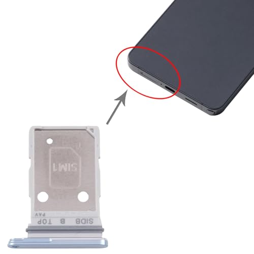 Image of Original SIM Card Tray + SIM Card Tray Compatible with Samsung Galaxy S26 SM-S942B (Sky Blue)