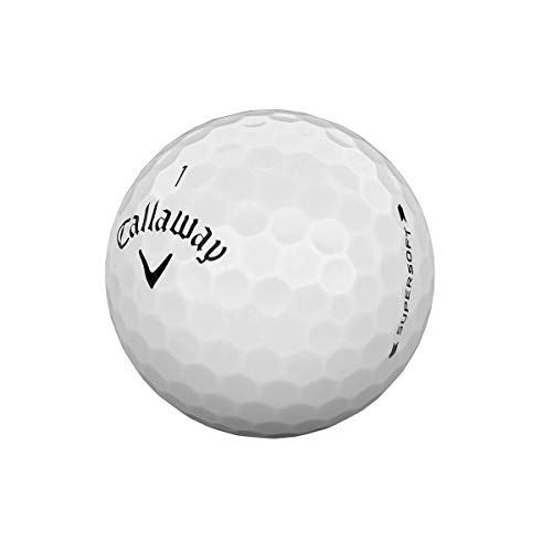 Callaway Golf Supersoft Golf Balls, (One Dozen), White
