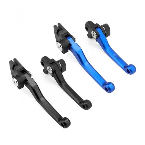 Levier de frein de moto cross bleu et embrayage Yamaha YZ 250 YZ426F YZ450F