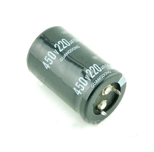 Condensateurs électrolytiques 450V 220UF lot de 10 pièces 25x40mm pour composants électroniques