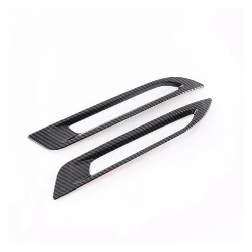 Protector luz trasera elegante con acabado de fibra de carbono para Toyota bZ4X